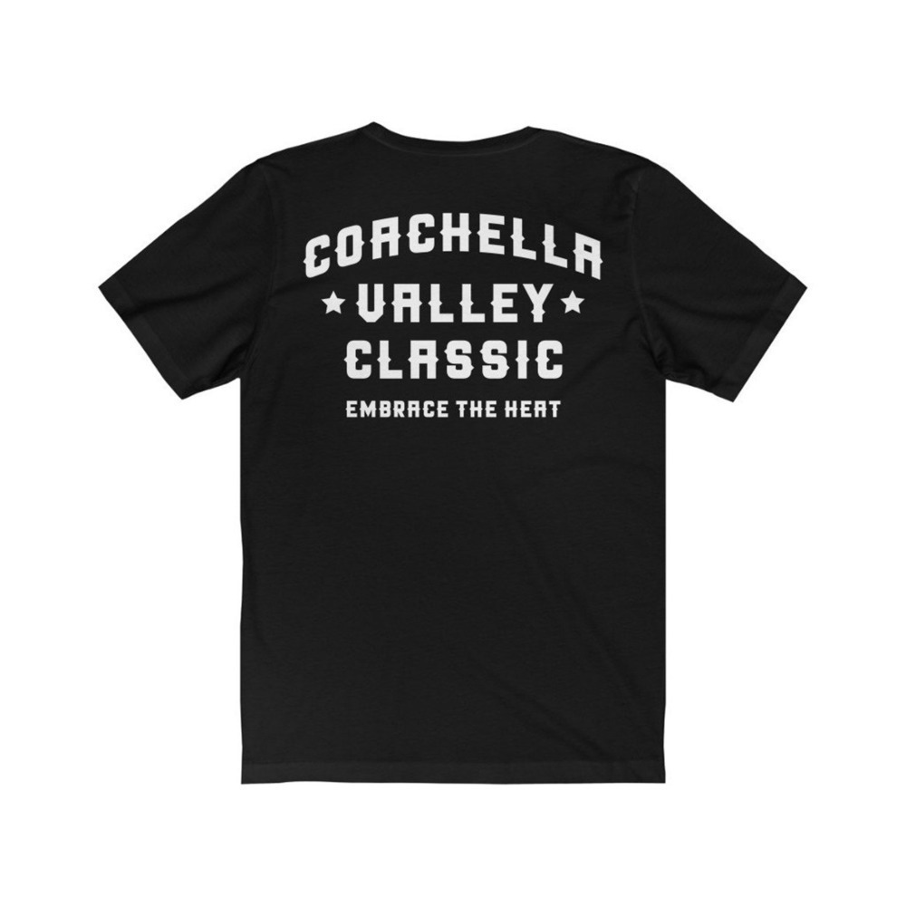 Coachella Retro Festival Graphic Embrace The Heat T-Shirt